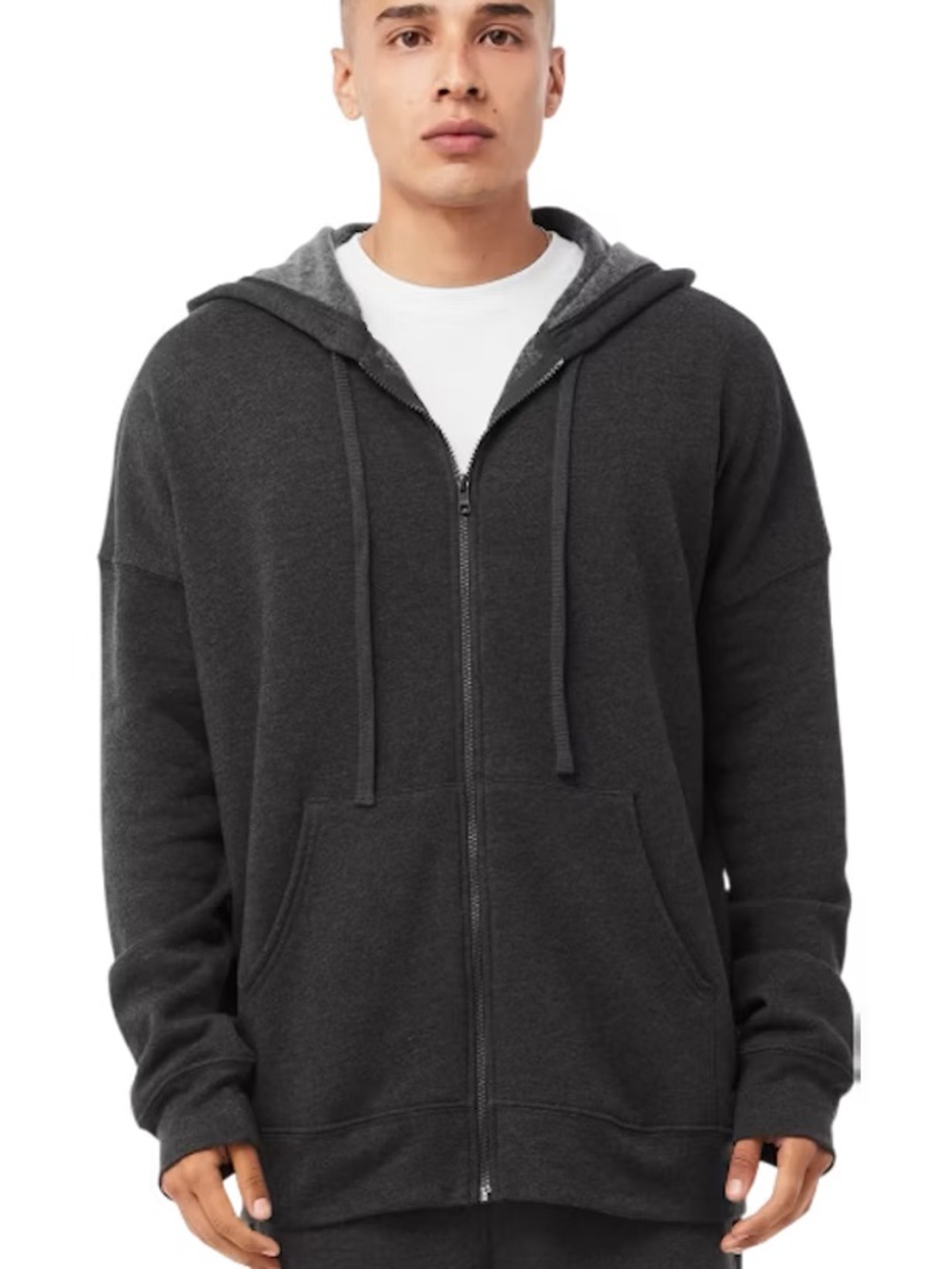 Bella + Canvas Unisex Dtm Full Zip Hoodie size S